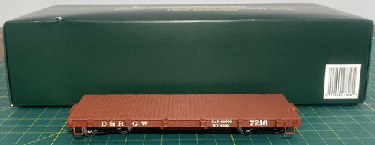 Bachmann 27318 On30 Denver & Rio Grande Western Flat Car #7216