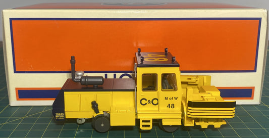 Lionel 18483 Chesapeake and Ohio Ballast Tamper #48