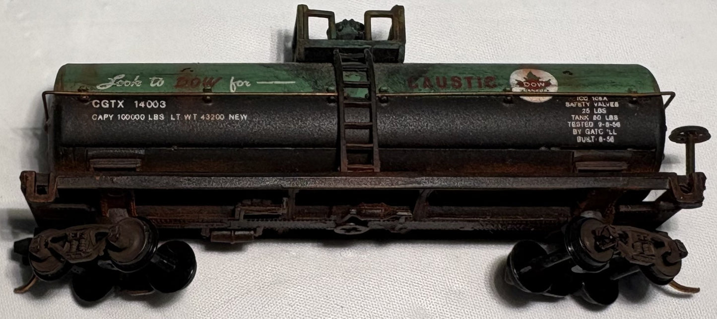 Bachmann 5119 Dow Chemical Tank Car CGTX #14003