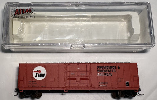 Atlas 33732 FGE Box PW c 50 ' FGE Box Car 1411 Weathered