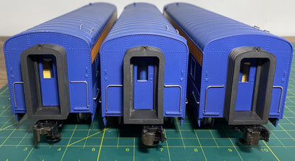 MTH Jersey Central Premier 3-Car 70’ Madison Passenger Set