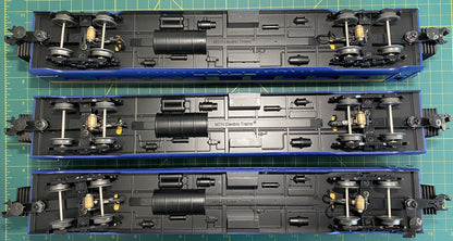 MTH Jersey Central Premier 3-Car 70’ Madison Passenger Set