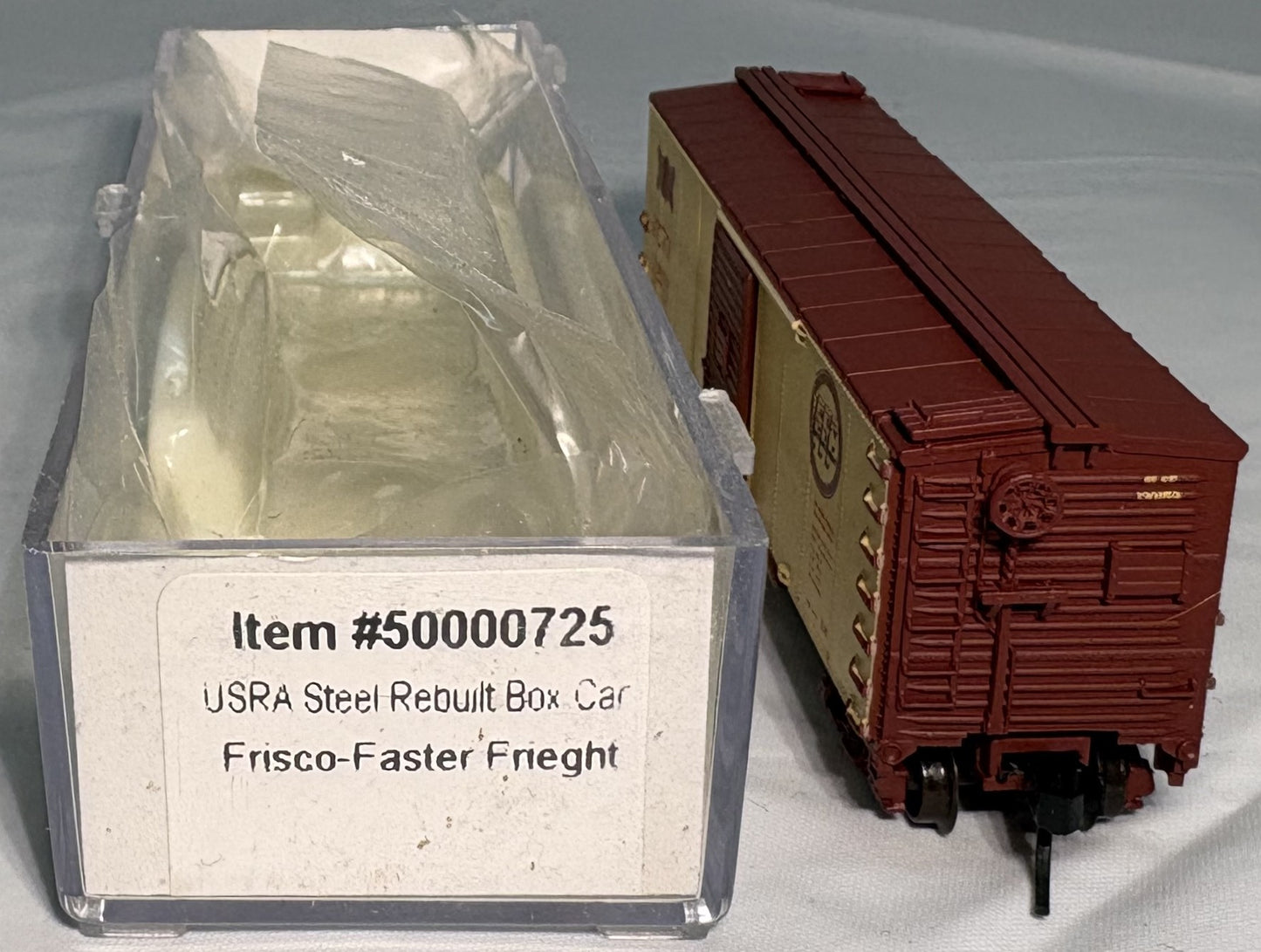Atlas 50000725 Frisco Faster Freight USRA Steel Rebuilt Box Car #130159