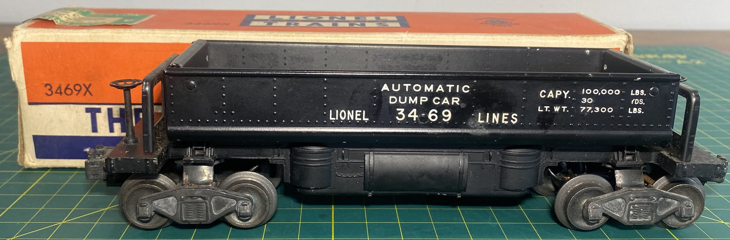 Lionel 3469 Operating Coal Dump Car