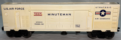 Lionel Post War 3665 Minuteman Box Car