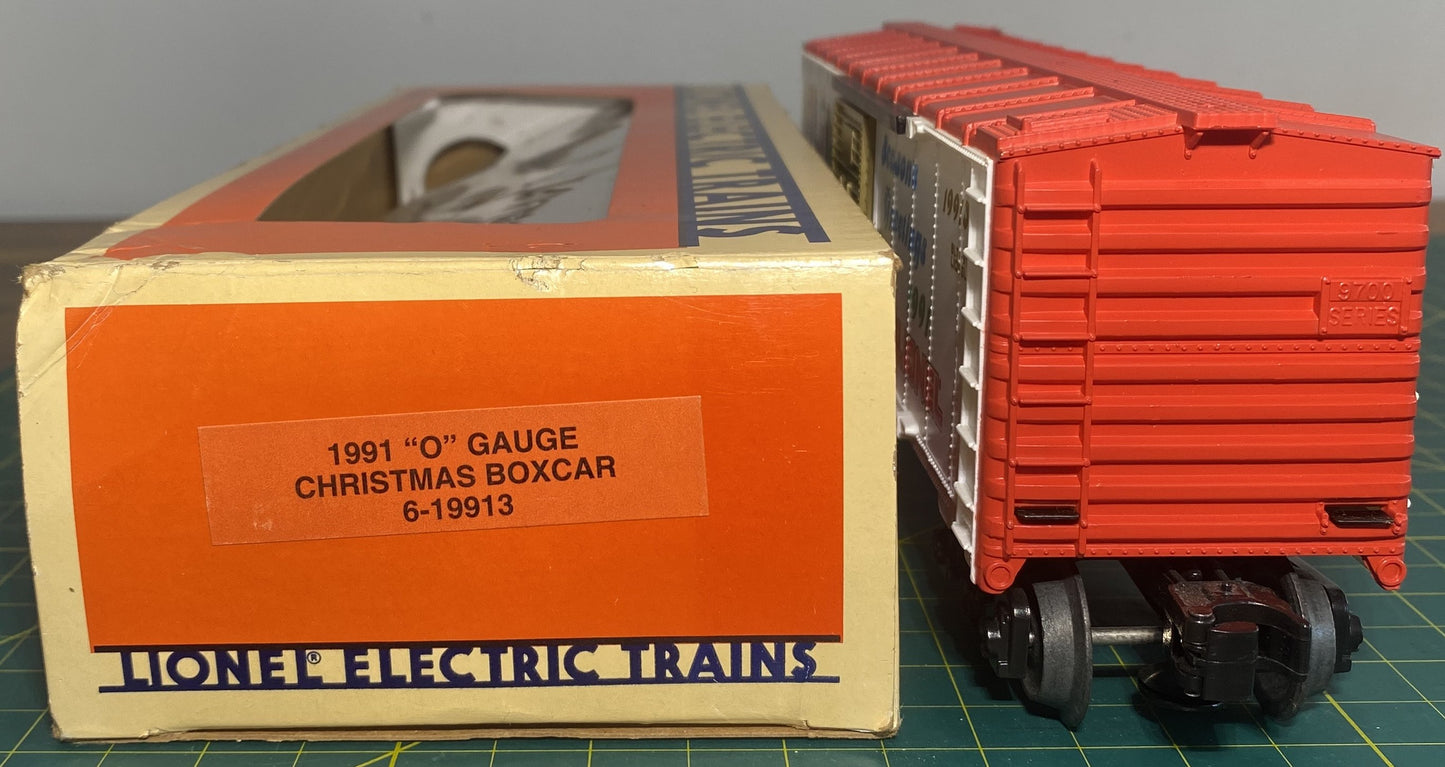 Lionel 6-19913 Christmas Box Car 1993