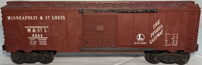 Lionel Post War 6464-50 M&StL Box Car