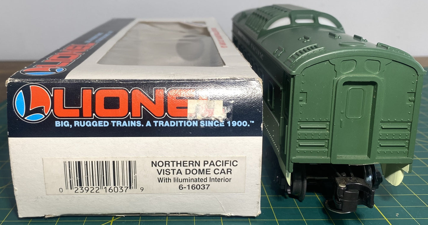 Lionel 6-16037 Northern Pacific Vista Dome Car