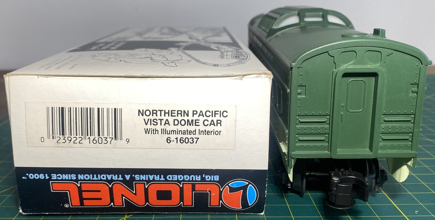 Lionel 6-16037 Northern Pacific Vista Dome Car
