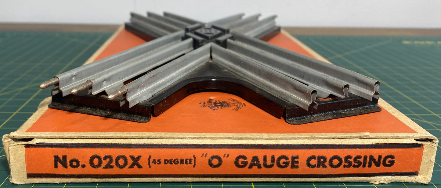 Lionel 020X 45 Degree Track Crossing