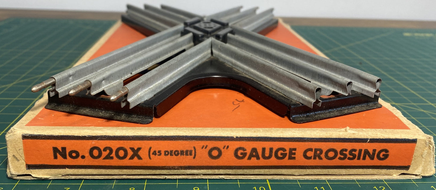Lionel 020X 45 Degree Track Crossing