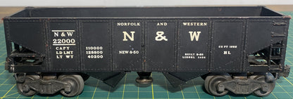 Lionel Post War 3456 N&W Hopper