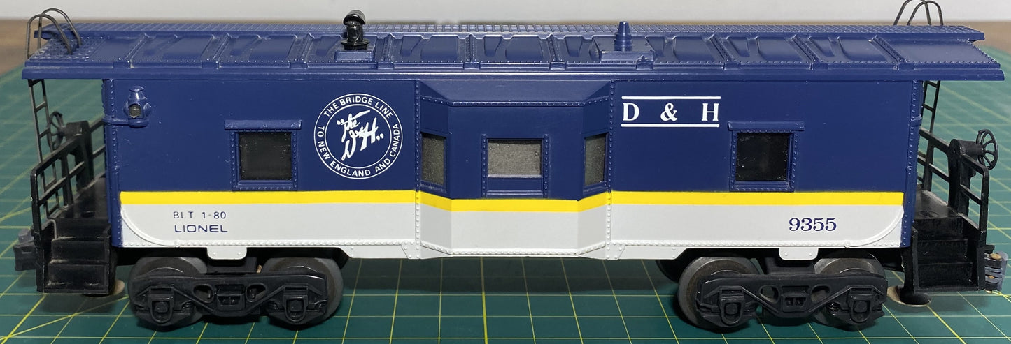 Lionel 6-9355 Delaware & Hudson Bay Window Caboose