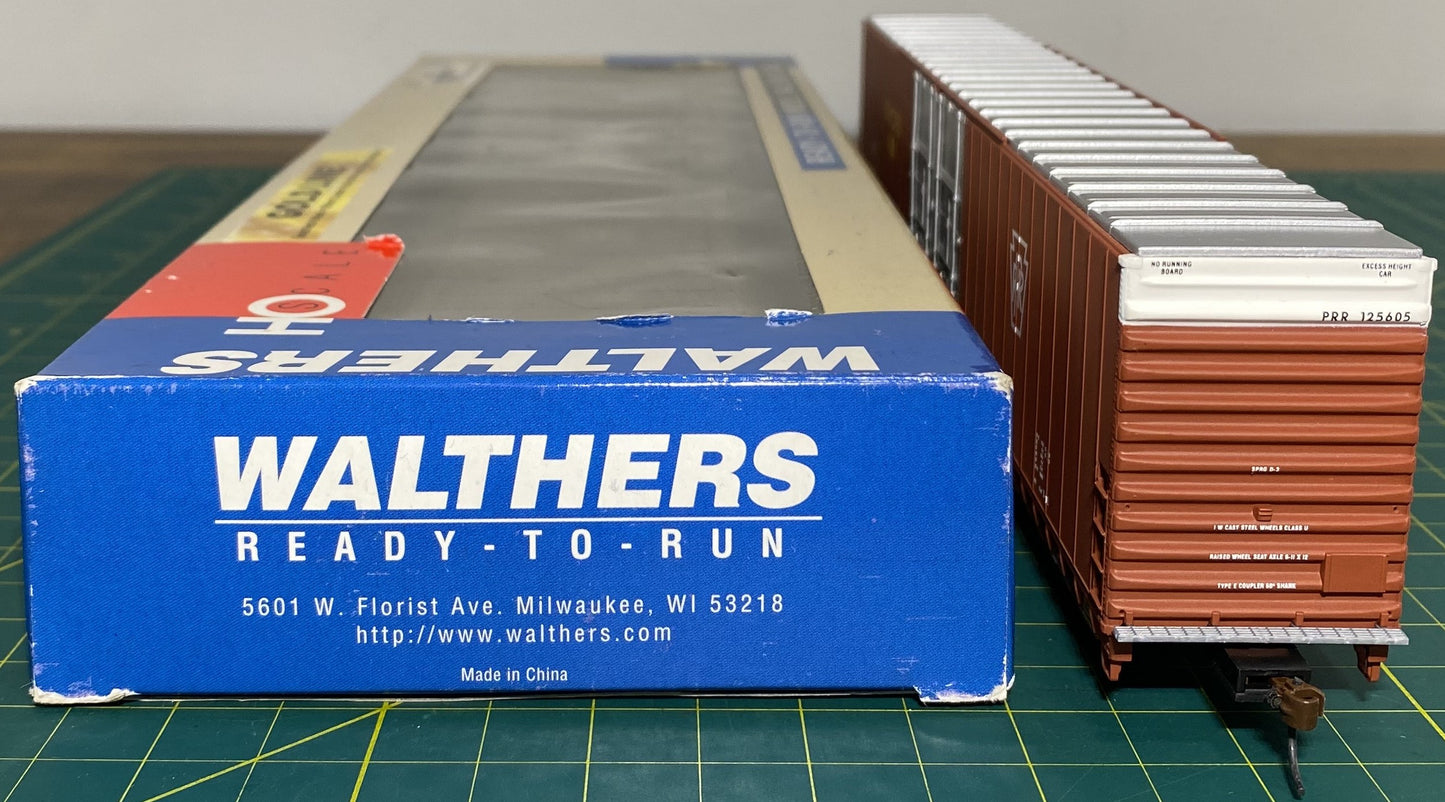 Walthers 932-35014 Gold Line 86’ Hi Cube Boxcar 4 Door PRR