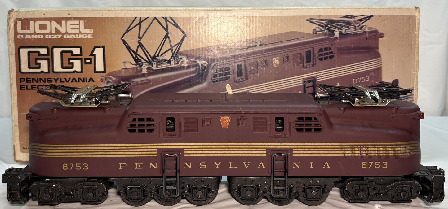 Lionel Modern 8753 Pennsylvania Tuscan 5-Stripe GG-1 Electric Locomotive