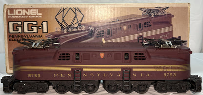 Lionel Modern 8753 Pennsylvania Tuscan 5-Stripe GG-1 Electric Locomotive