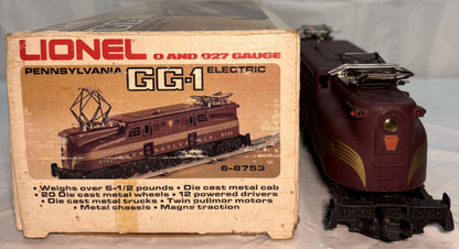 Lionel Modern 8753 Pennsylvania Tuscan 5-Stripe GG-1 Electric Locomotive