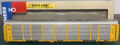Walthers 932-40105 Gold Line Bi-Level Auto Carrier Milwaukee Road