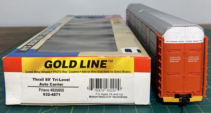 Walthers 932-4871 Thrall 89’ Tri-Level Auto Carrier Frisco