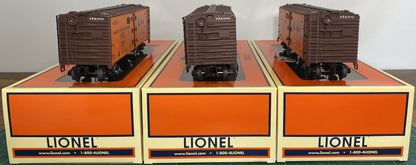 Lionel 6-81908 Pacific Fruit Express Steel Sided Reefer 3-Pack