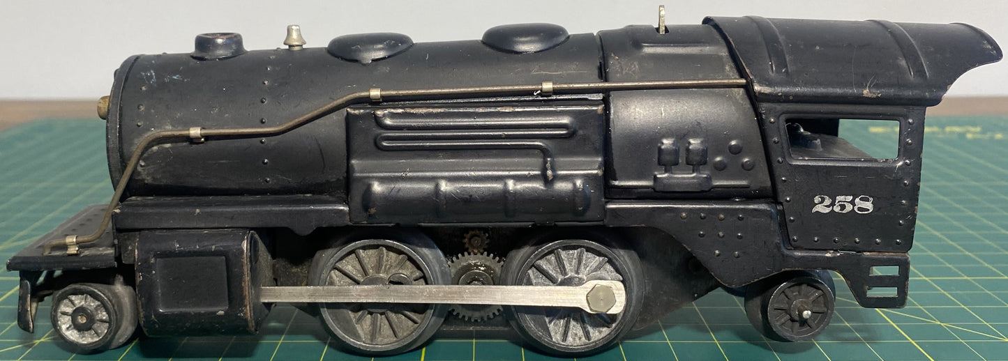 Lionel Pre War 258 Steam Locomotive without Tender