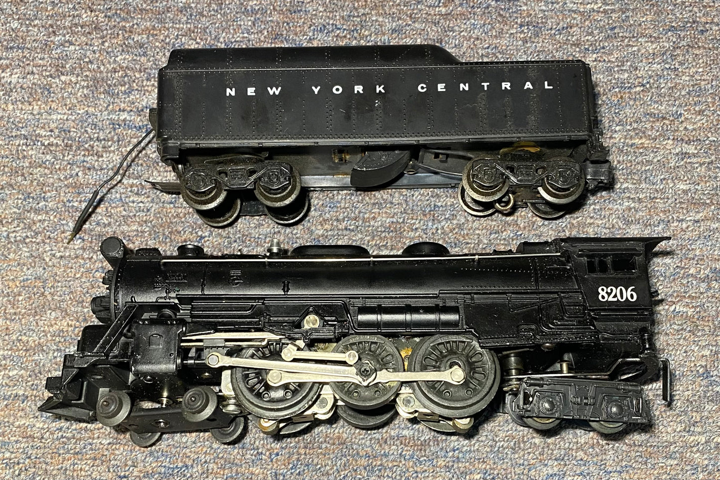 Lionel #8206 Modern NYC Steam Locomotive and Tender