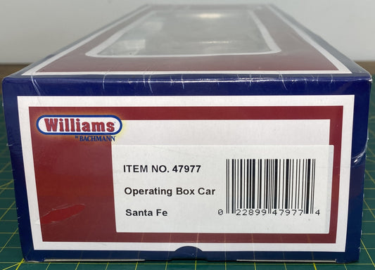 Williams 47977 Santa Fe Operating Boxcar