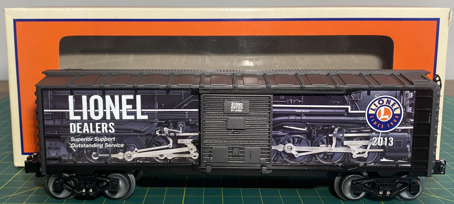 Lionel 6-81093 Dealer Appreciation Box Car 2013