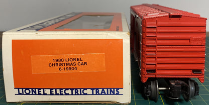 Lionel 6-19904 Christmas Boxcar 1988