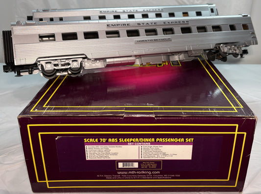 MTH 20-66020 NYC New York Central 70' Passenger 2-Car Set