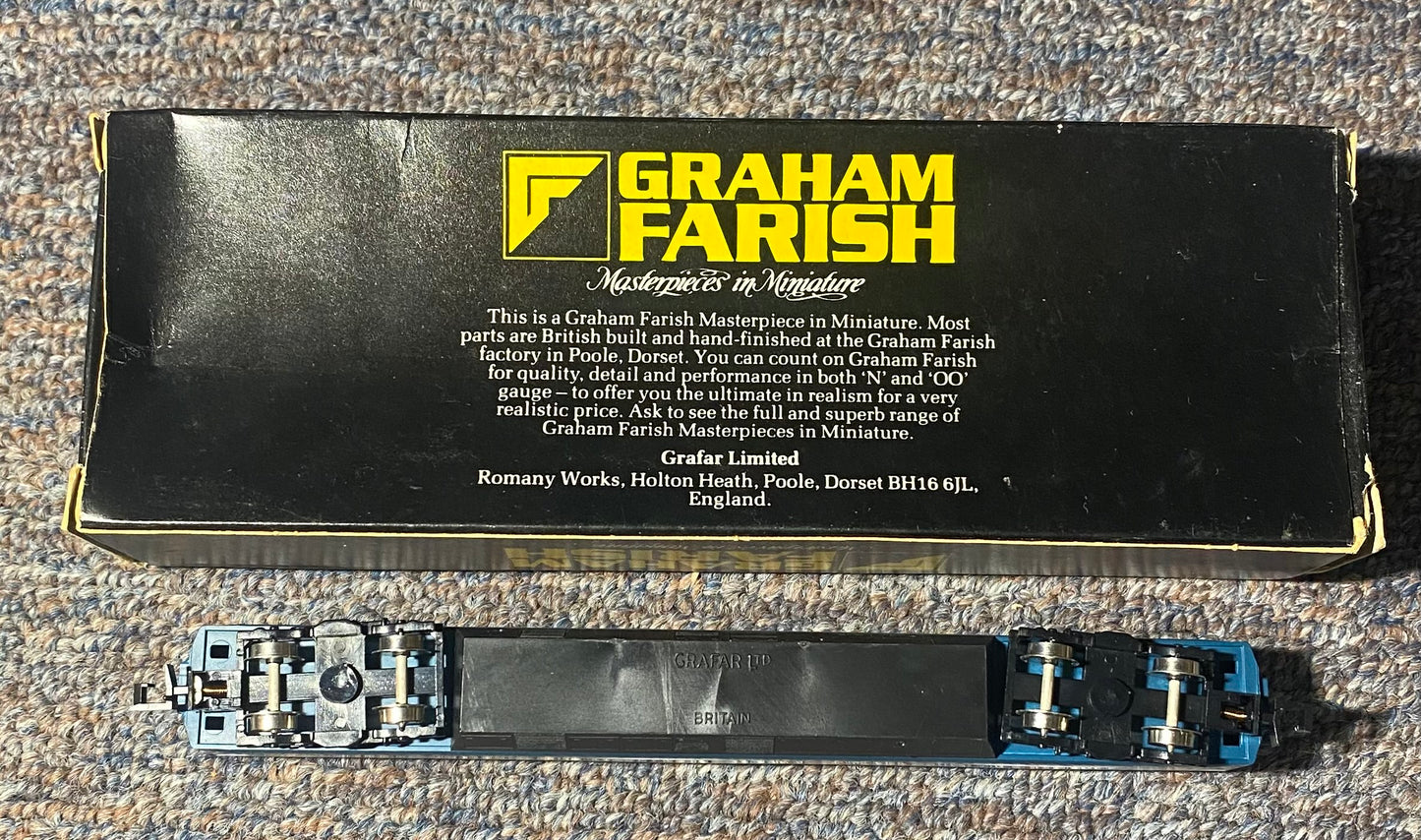 Graham Farish #0705 BR 75ft Mk III Bogie Coach (TS) Blue/Grey