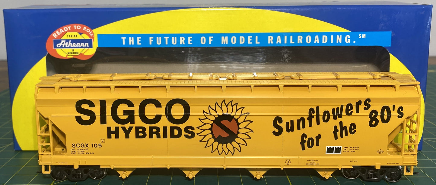 Athearn 72309 ACF 5250 Centerflow Covered Hopper Car