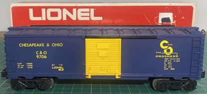 Lionel 6-9706 Chesapeake and Ohio Boxcar