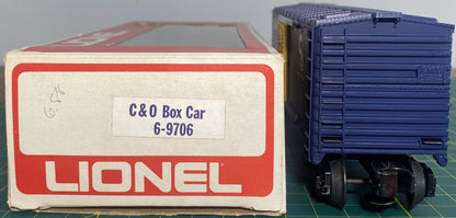 Lionel 6-9706 Chesapeake and Ohio Boxcar