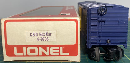 Lionel 6-9706 Chesapeake and Ohio Boxcar