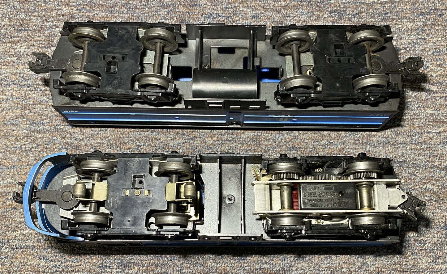 Lionel Modern #217 Diesel U36B Locomotive and Dummy Unit