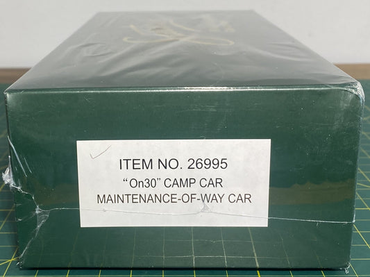 Spectrum 26995 On30 Gauge Camp Car Maintenance of Way Car