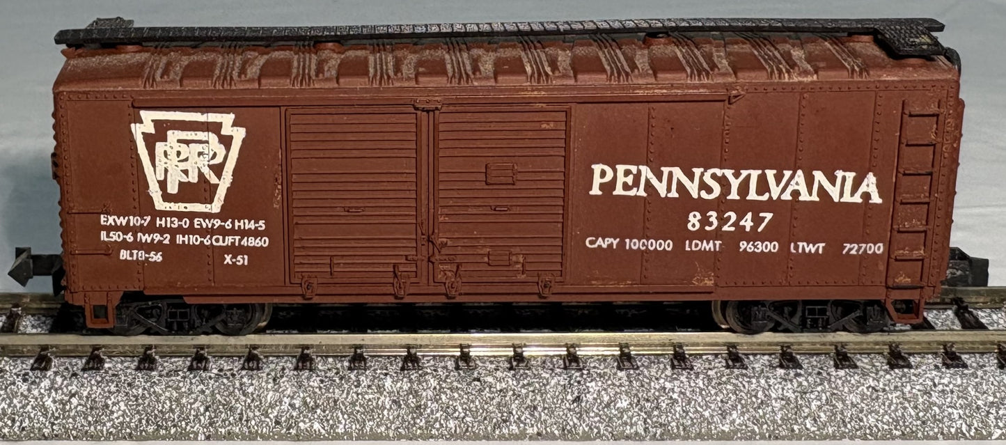 Atlas 2286 Pennsylvania 40’ Boxcar Steel Double Door #83247