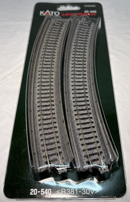 Kato 20-540 Viaduct 381mm 30 Deg. (15 ") Curved Single Track [2 pcs]