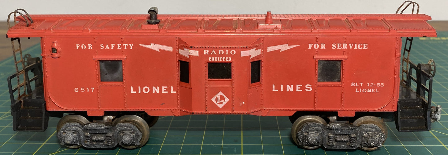 Lionel Post War 6517 Lionel Lines Window Caboose