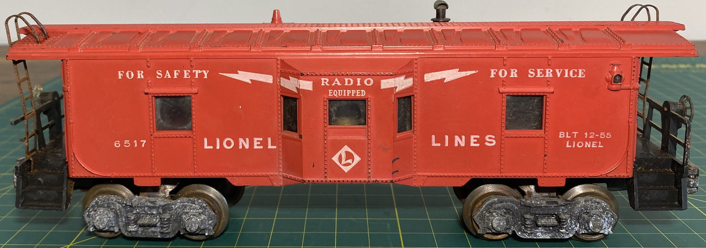 Lionel Post War 6517 Lionel Lines Window Caboose