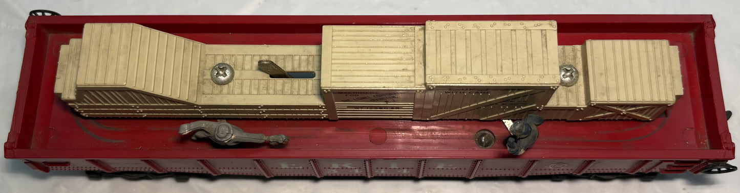 Lionel Post War 3444 Erie Animated Gondola