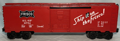 Lionel 9751 Frisco Boxcar