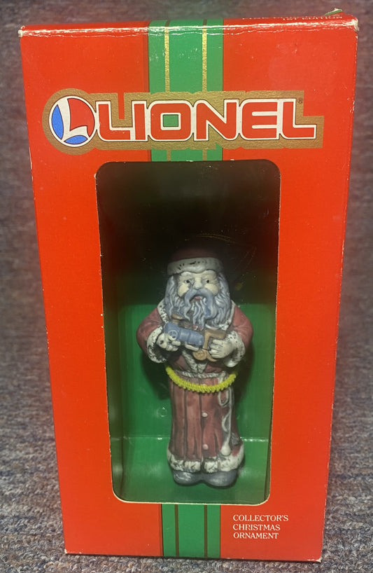 Lionel Santa Christmas Ornament