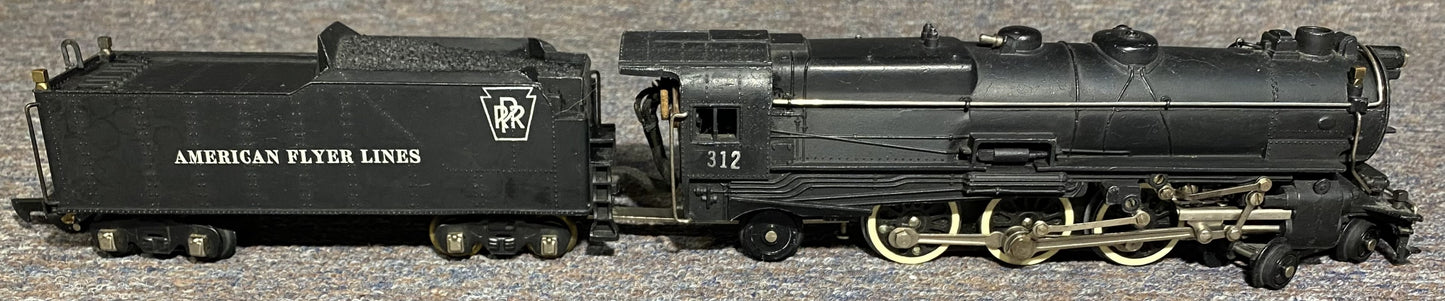 American Flyer #312 Steam Locomotive and Tender