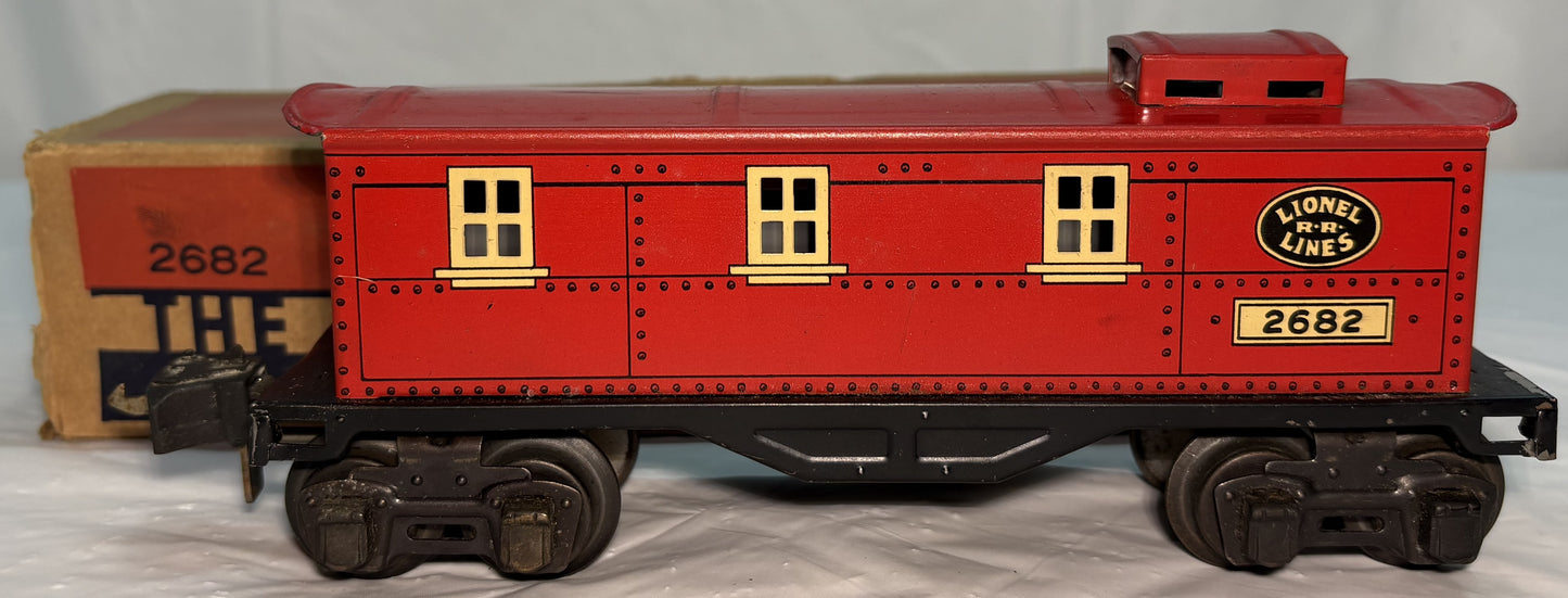 Lionel Pre War 2682 Caboose