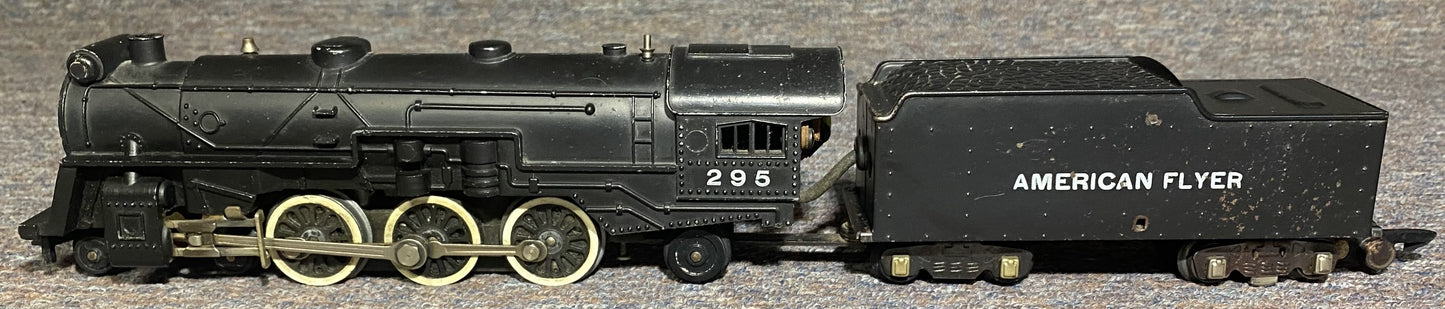 American Flyer #295 Steam Locomotive and Tender