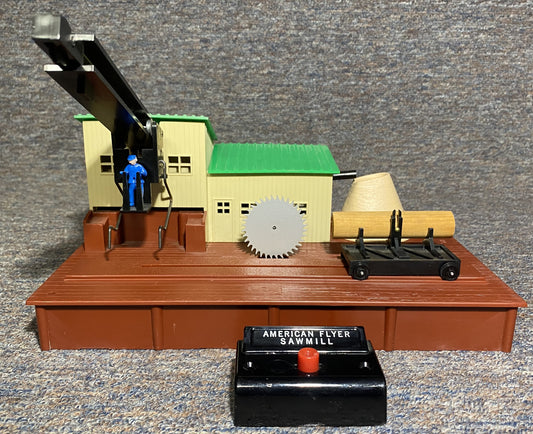 American Flyer #23796 Remote-Control Sawmill