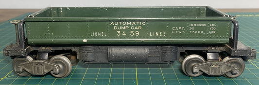 Lionel Post War 3459 LL Operating Coal Dump Car