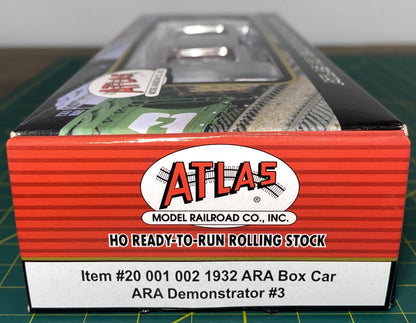 Atlas 20 001 002 1932 ARA Box Car ARA Demonstrator #3